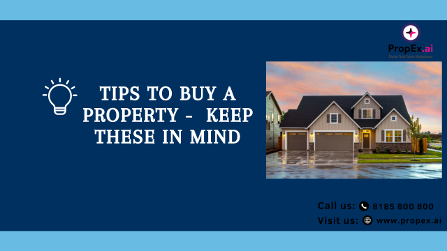 tips to buy property in india