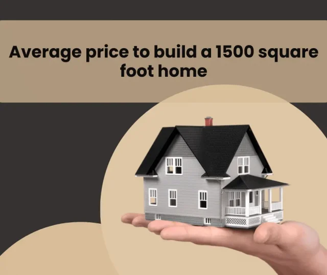 Average price to build a 1500 square foot home