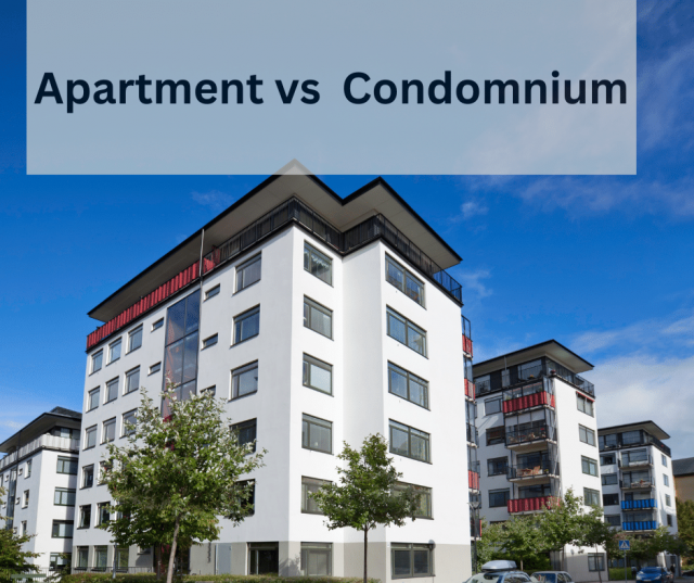 apartment vs Condonium